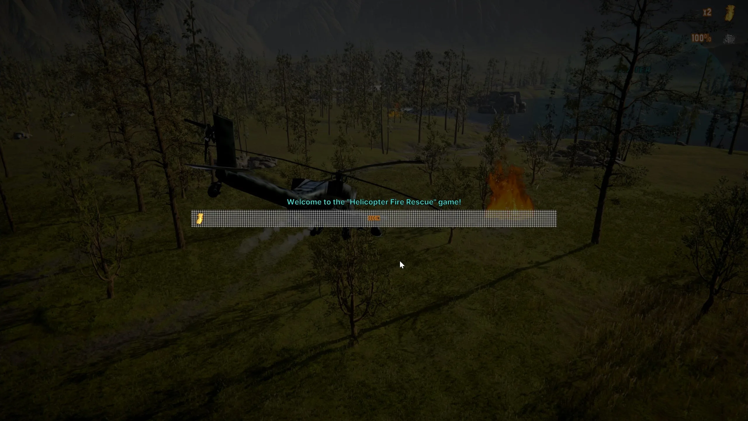 Helicopter Fire Rescue screenshot 5