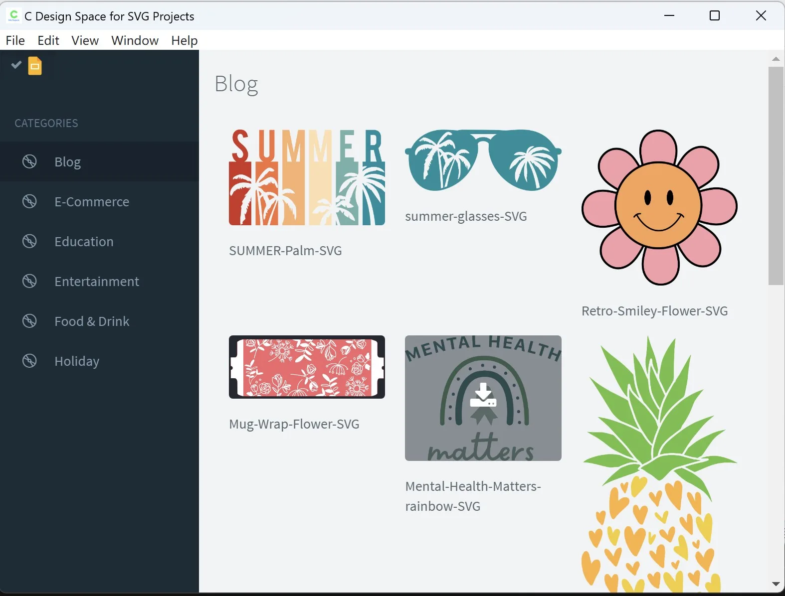 C Design Space for SVG Projects screenshot 1