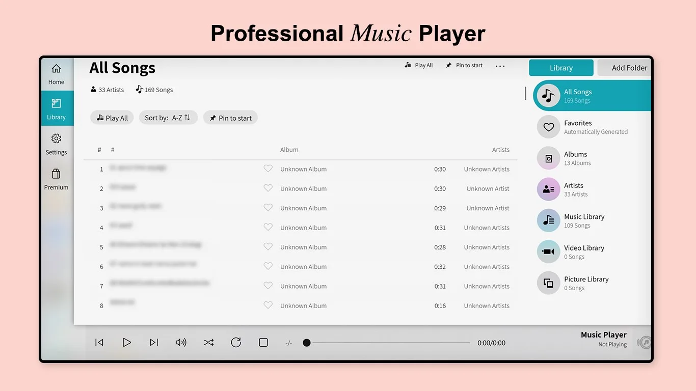 Music Player - Audio Player & Bass Booster screenshot 3