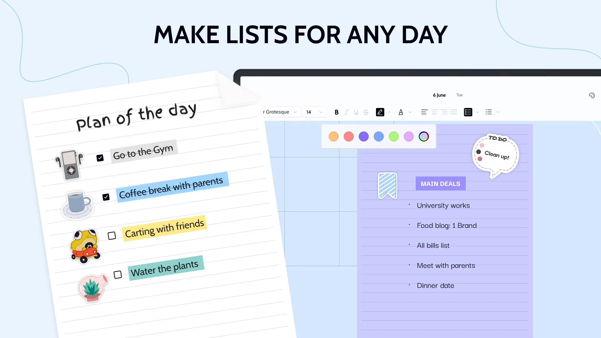 Weekly Timetable: Task & Routine Planner screenshot 2