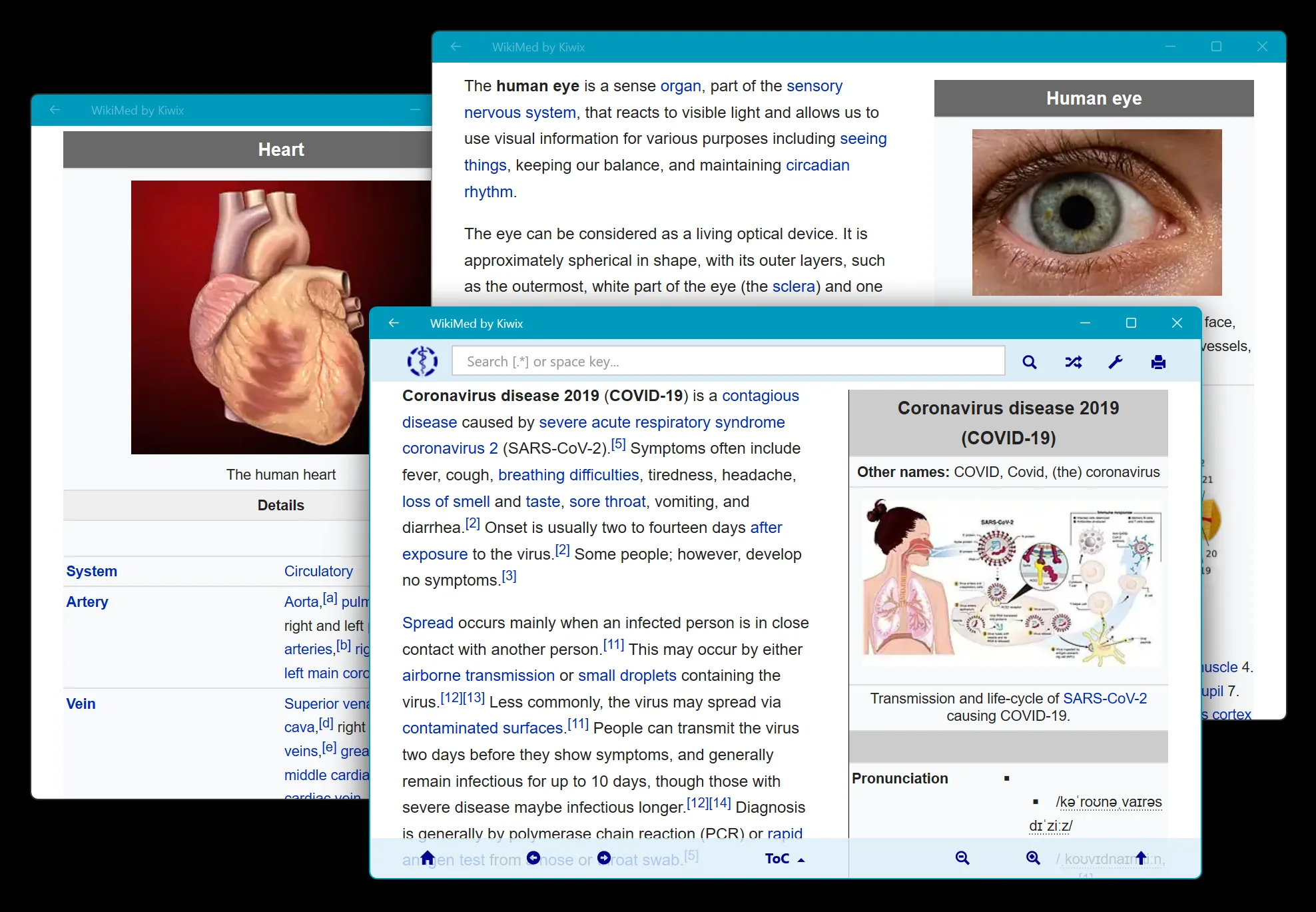 WikiMed by Kiwix screenshot 3