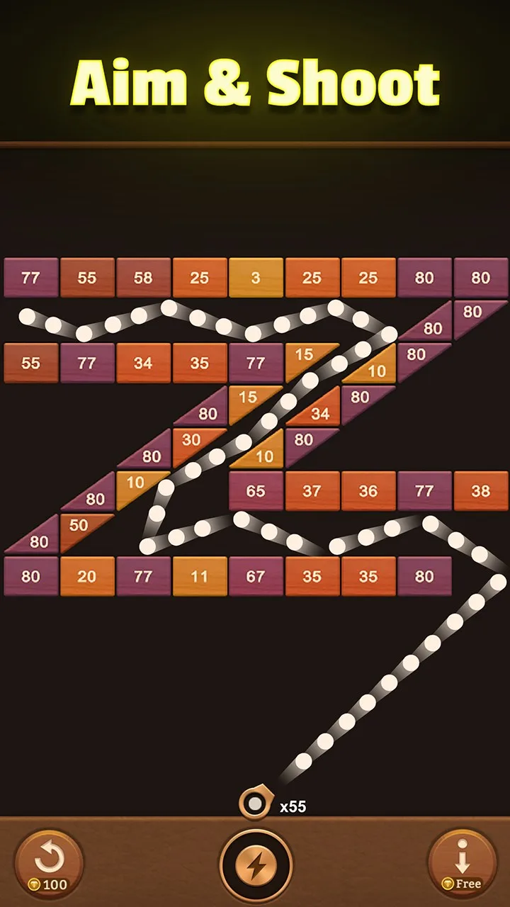 Brick Breaker: Legend Balls screenshot 1