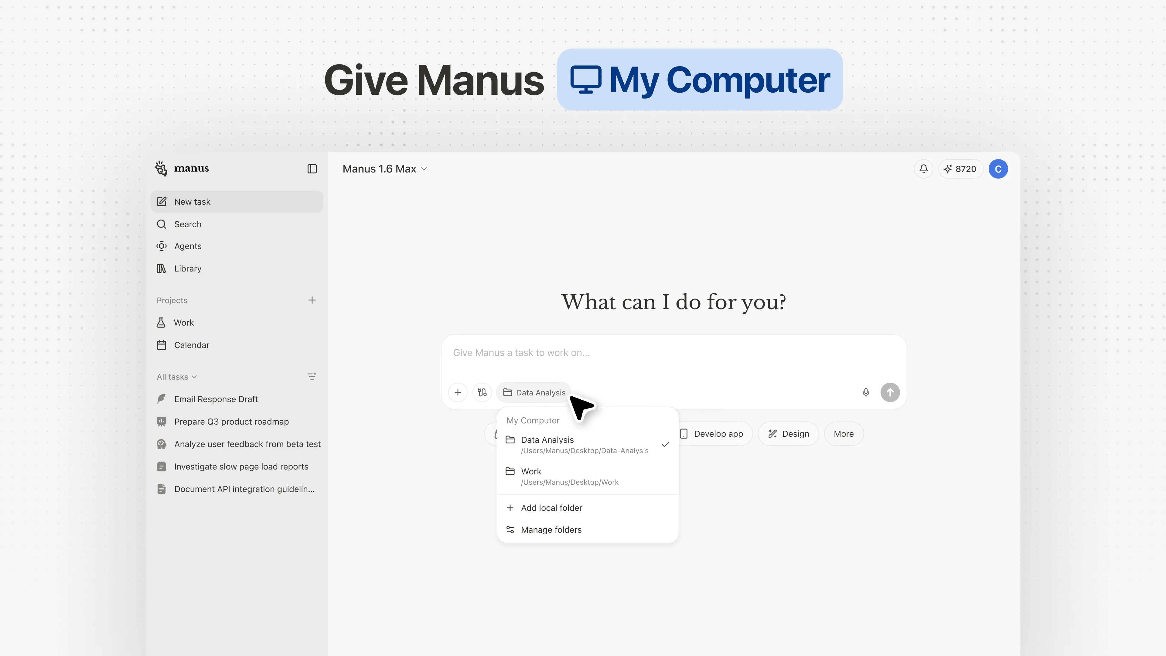Manus screenshot 5