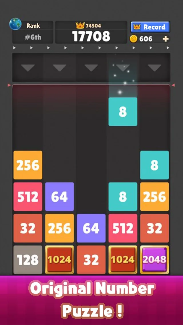 Drop The Number™ : Merge Game screenshot 2
