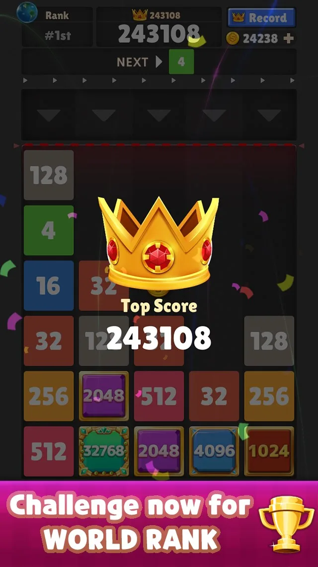 Drop The Number™ : Merge Game screenshot 3