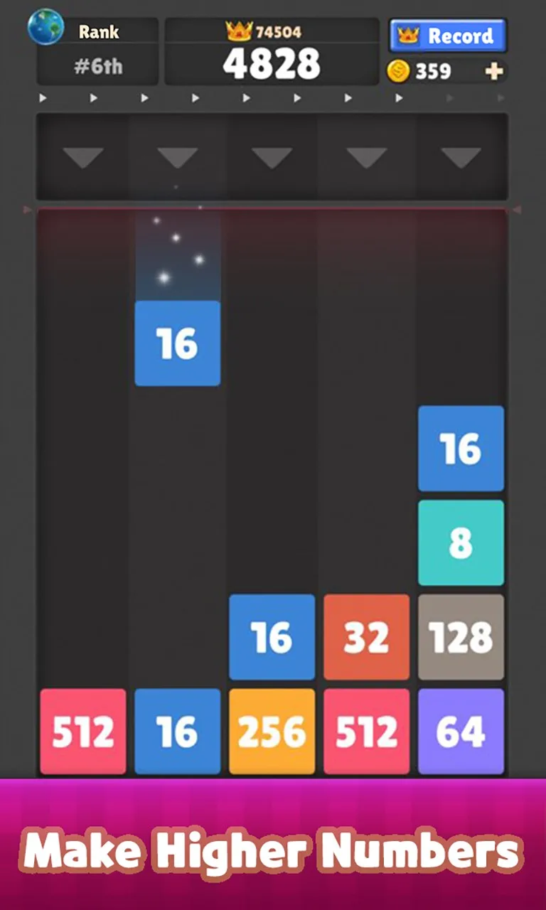 Drop The Number™ : Merge Game screenshot 5