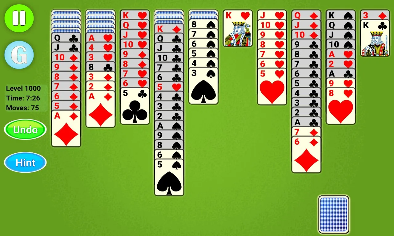 Spider Solitaire Epic screenshot 4