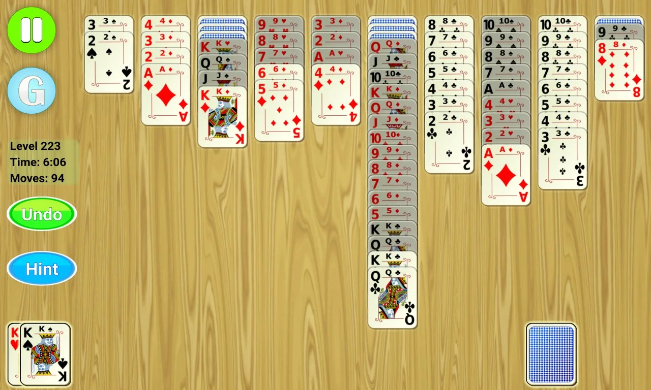 Spider Solitaire Epic screenshot 5