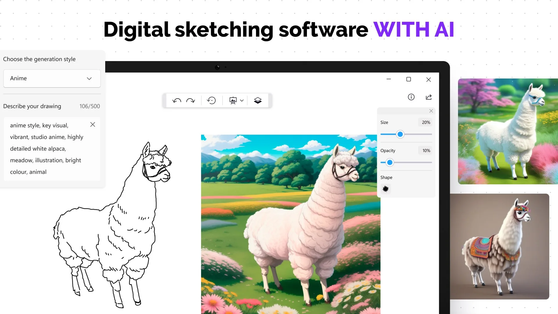 Pocket Sketchbook: Draw illustrator & Sketch Maker screenshot 3