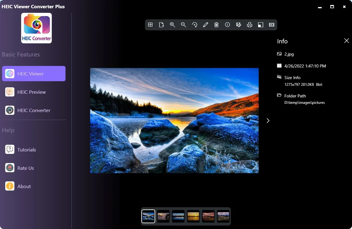 HEIC Viewer Converter Plus screenshot 3