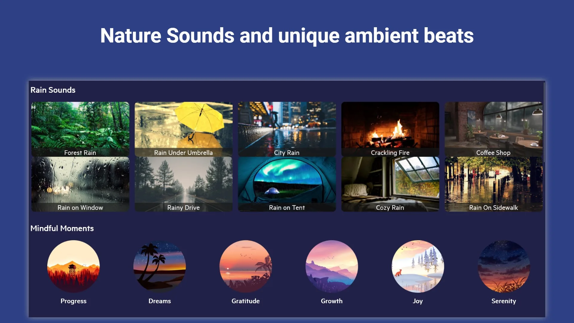 Sleep Sounds - Relax Music screenshot 1