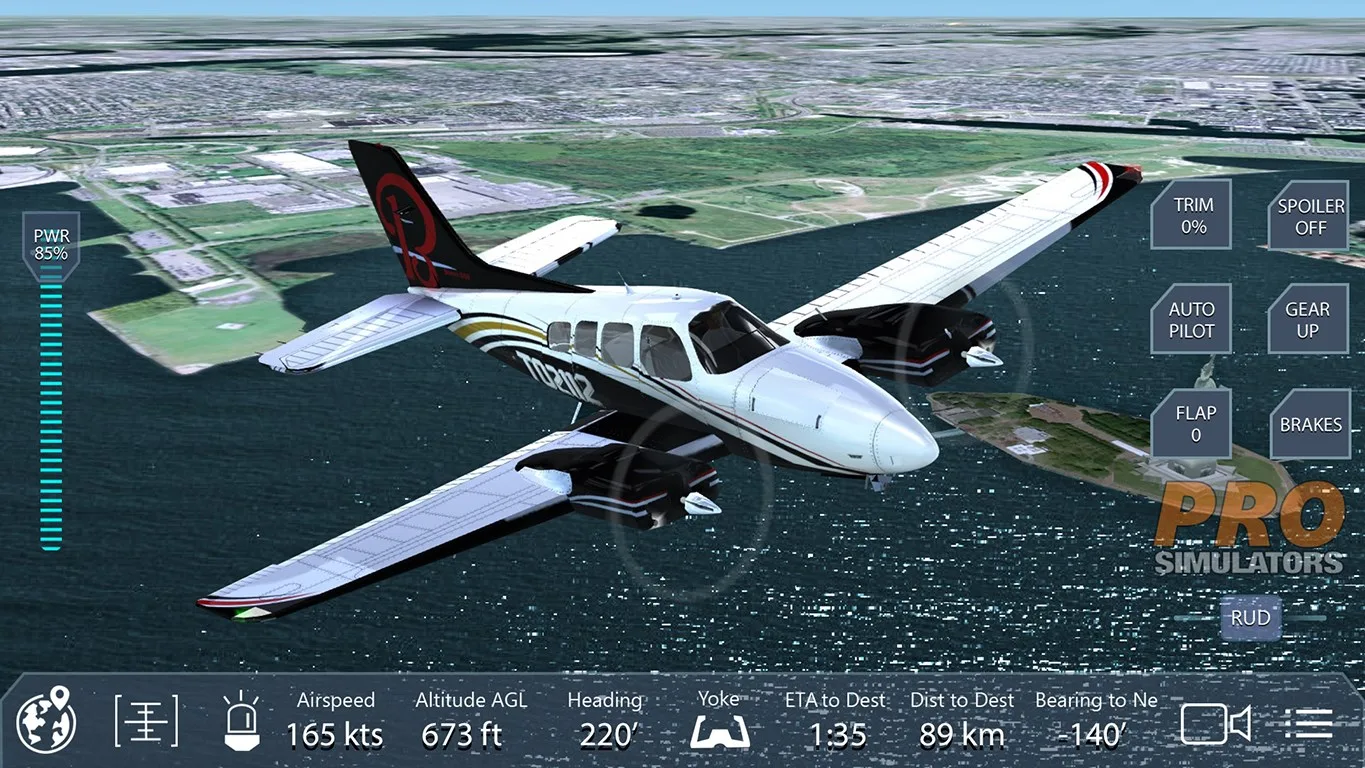 Pro Flight Simulator New York Premium Edition screenshot 1