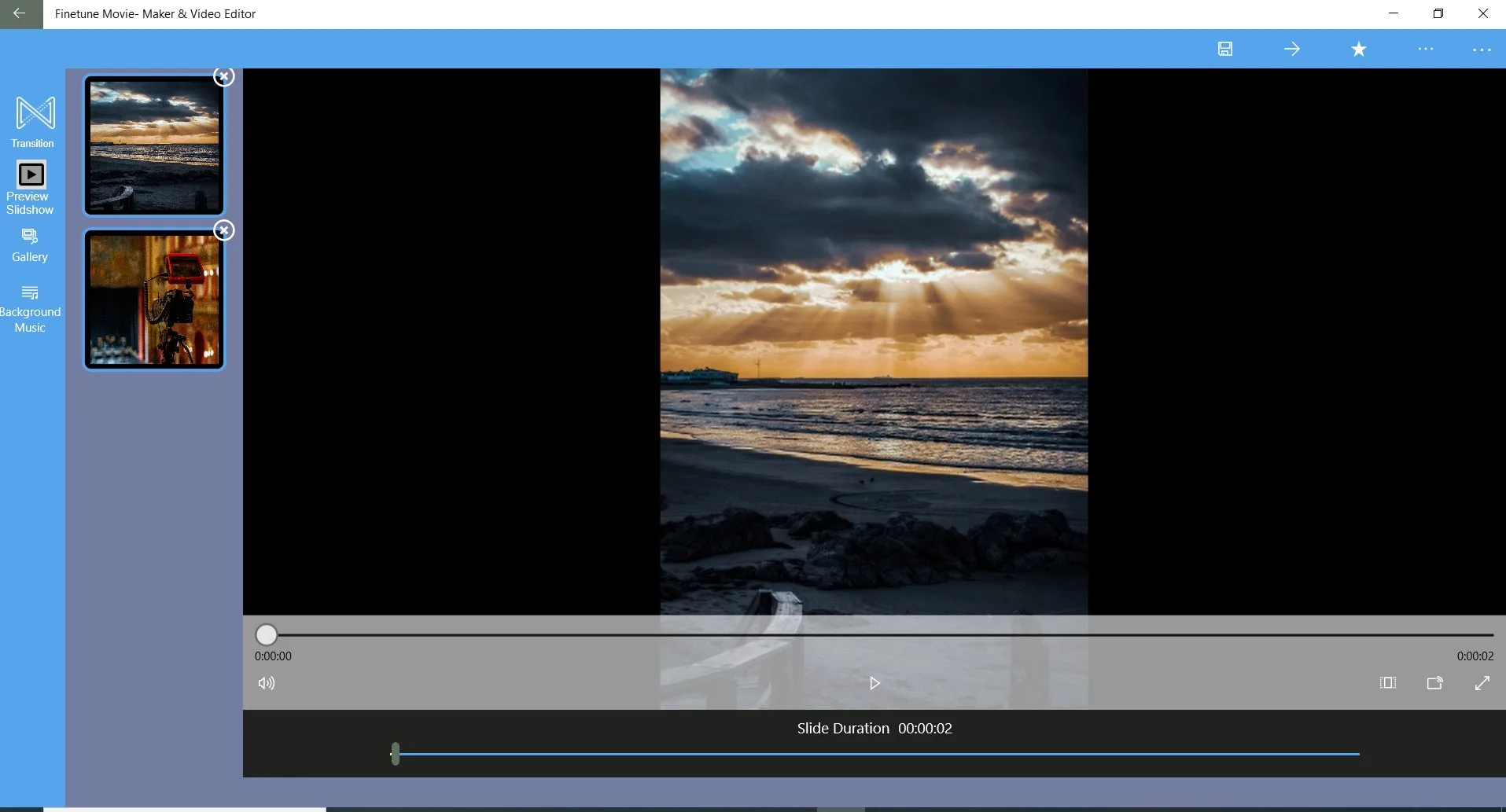 Finetune Movie Maker & Video Editor screenshot 2