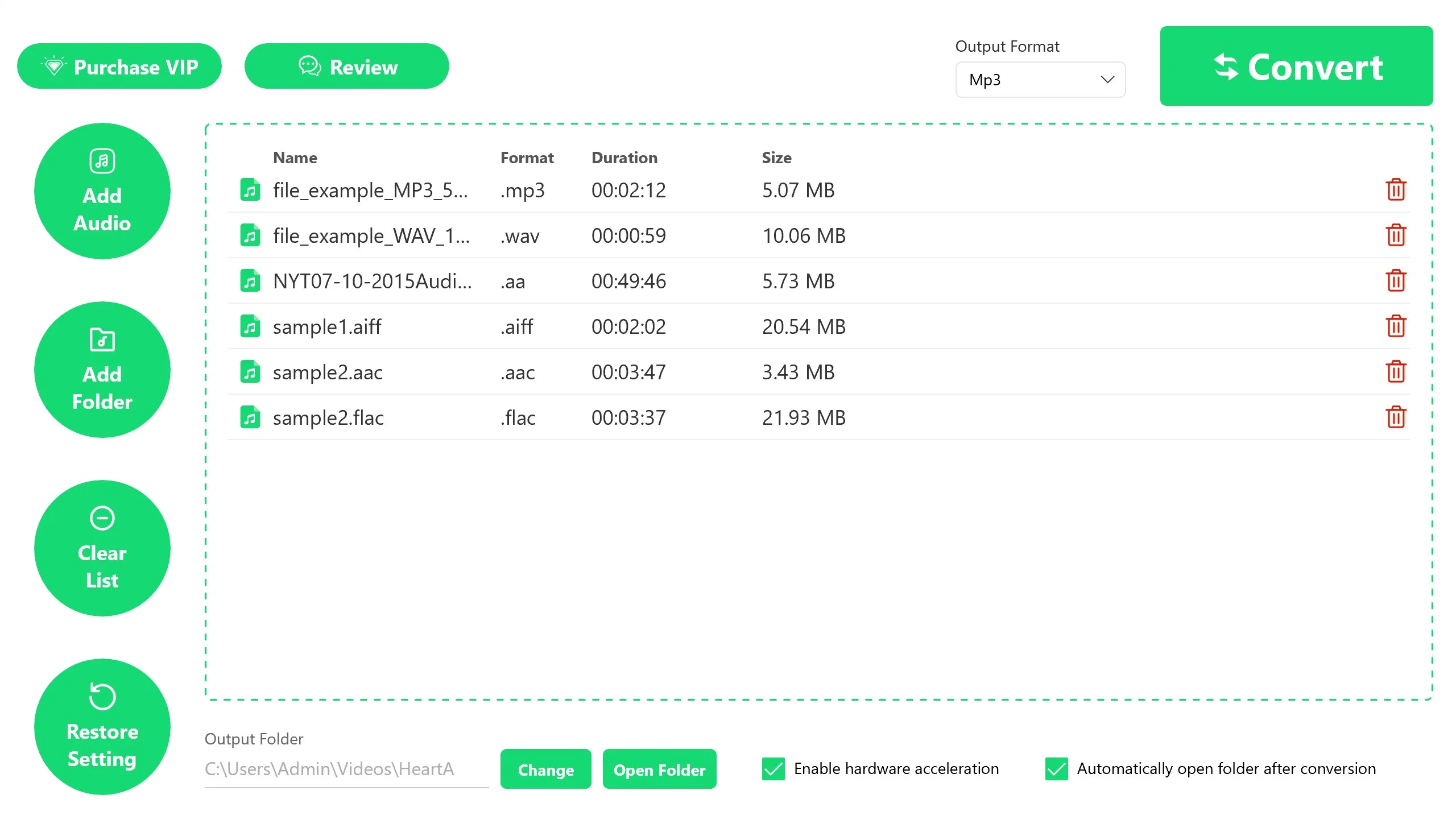 MP3 - Audio Converter Pro screenshot 3