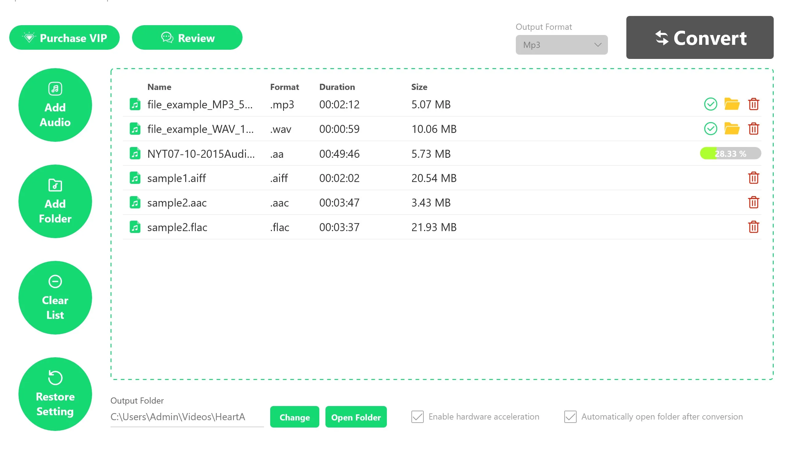 MP3 - Audio Converter Pro screenshot 4