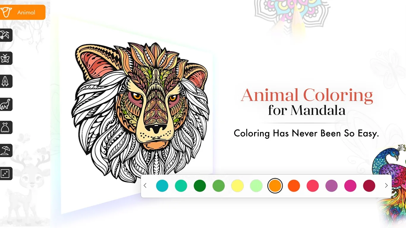 Coloring Book for Mandala Pages screenshot 1
