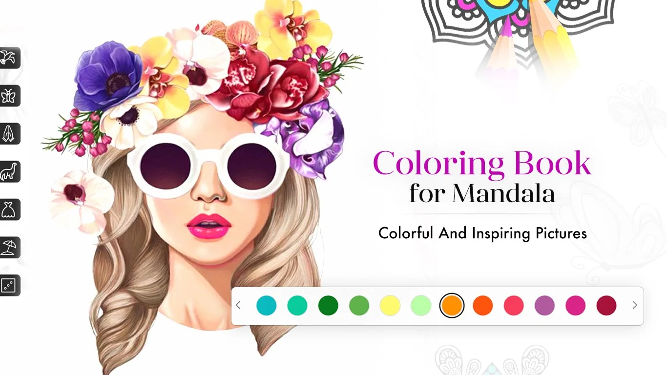 Coloring Book for Mandala Pages screenshot 2