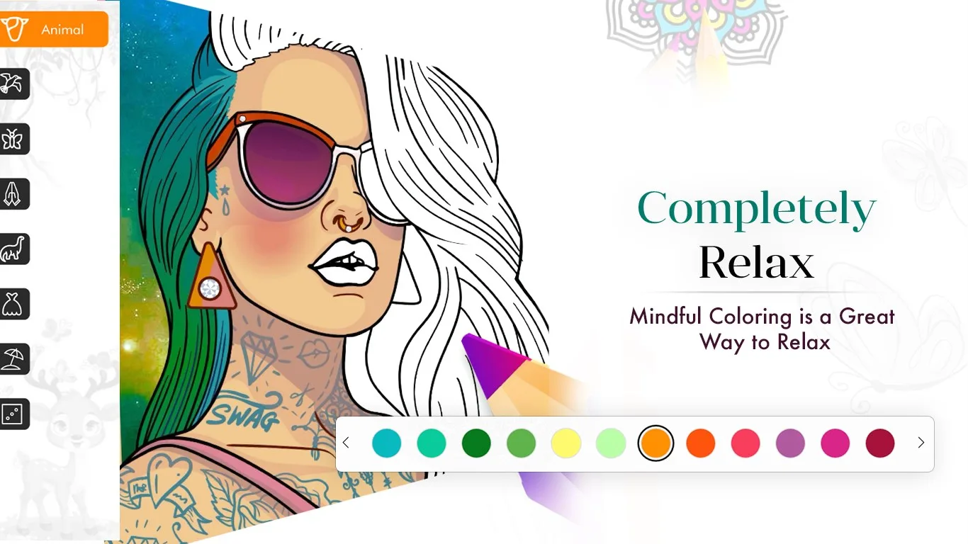Coloring Book for Mandala Pages screenshot 3