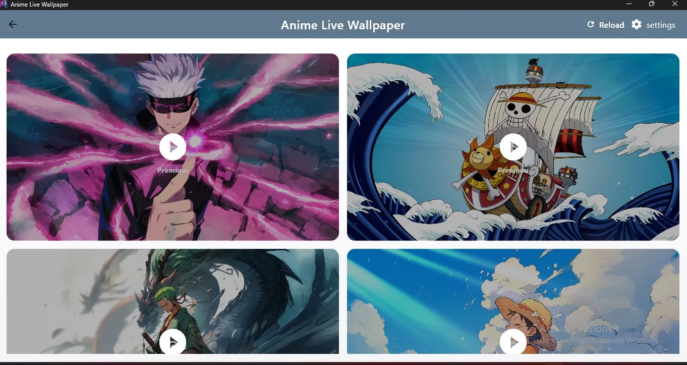 Anime Live Wallpaper screenshot 1