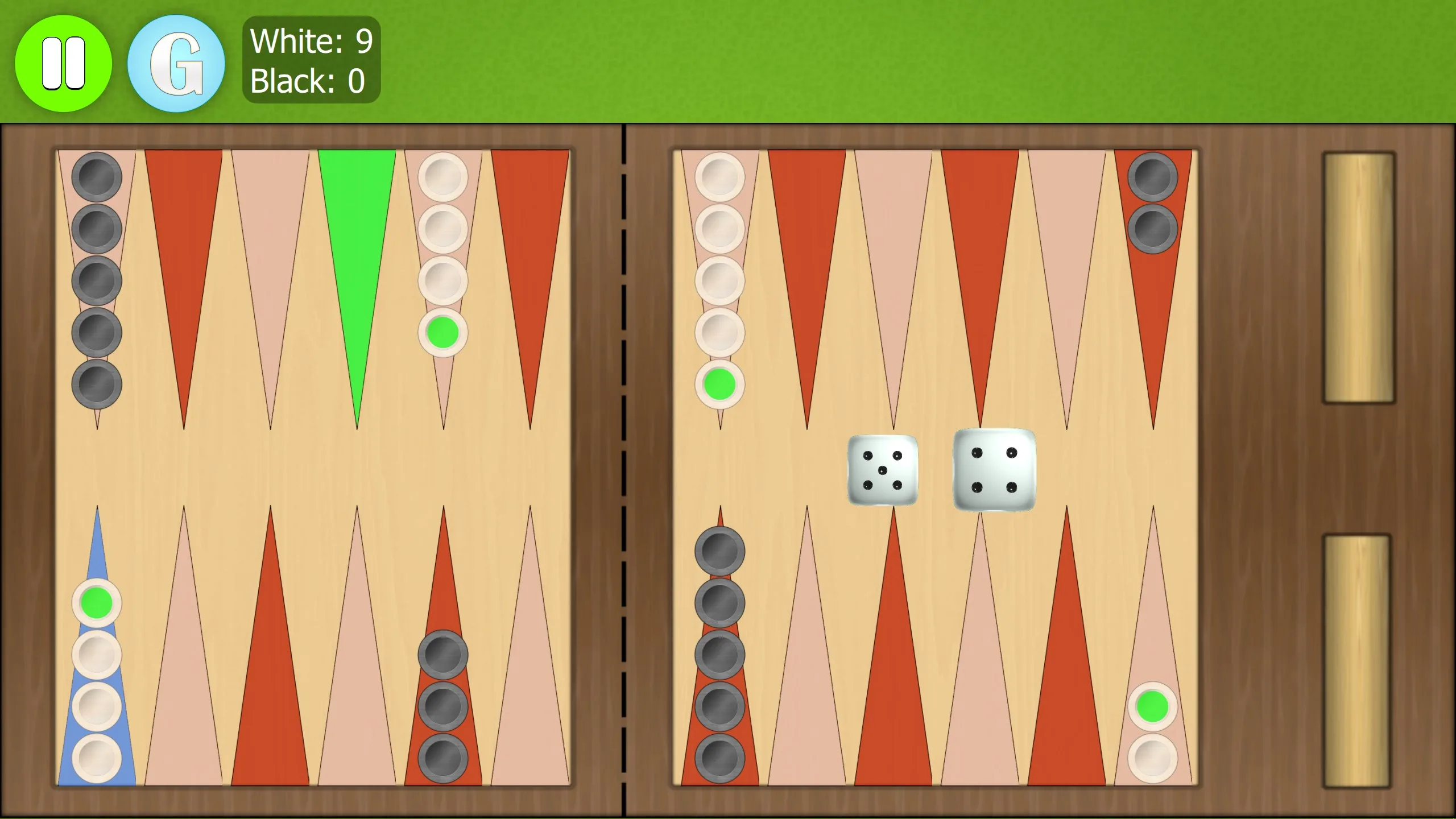 Backgammon Ultimate. screenshot 1
