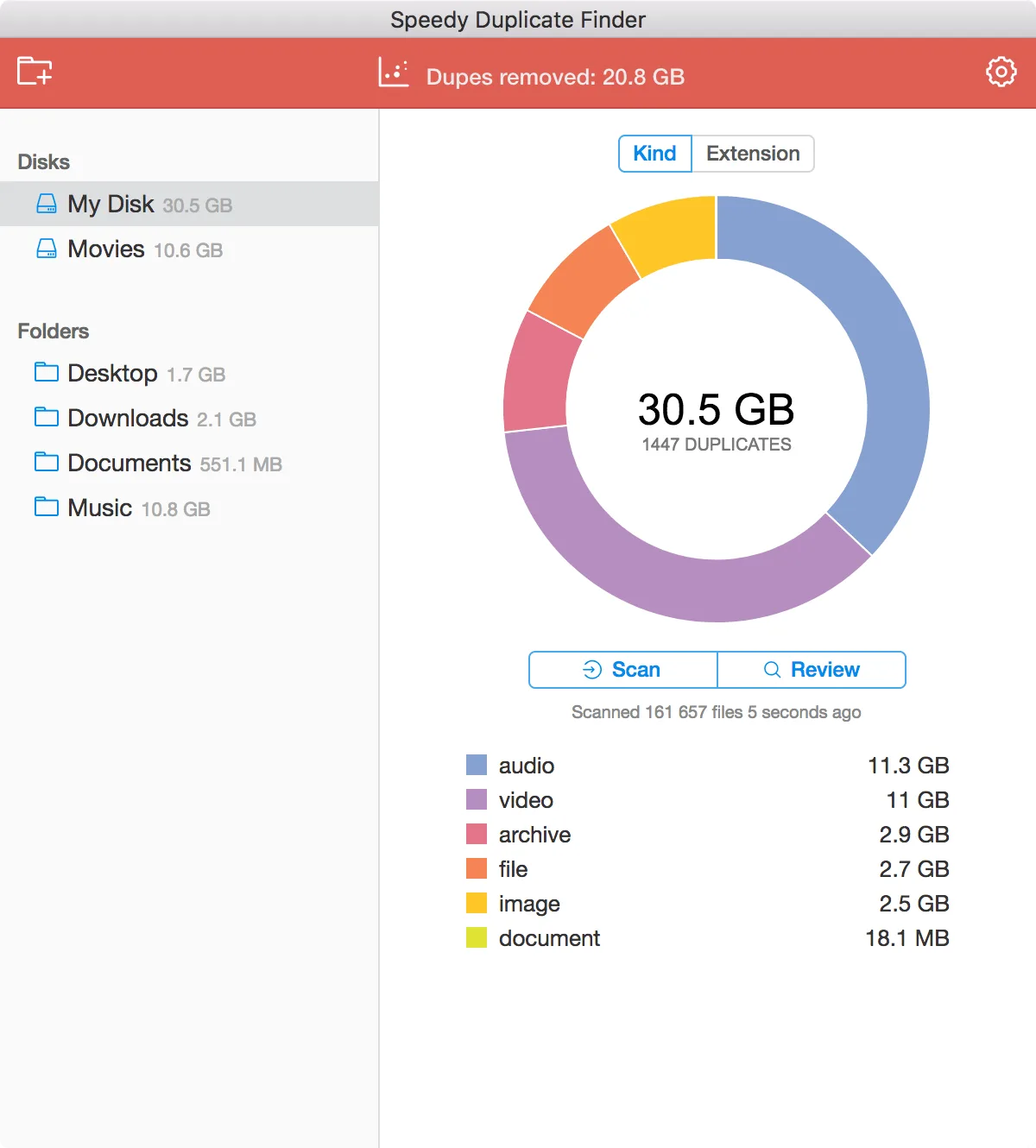 Speedy Duplicate Finder ∙ screenshot 1