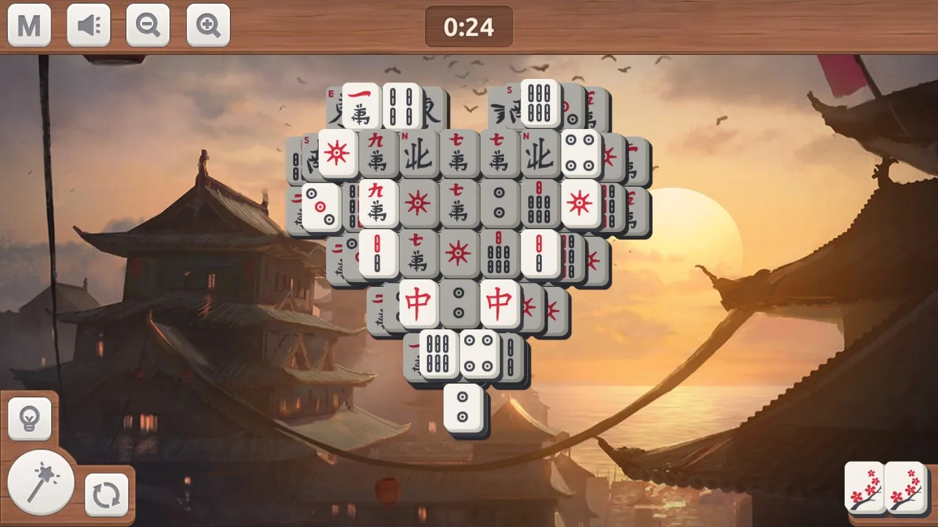 Mahjong Sakura screenshot 1