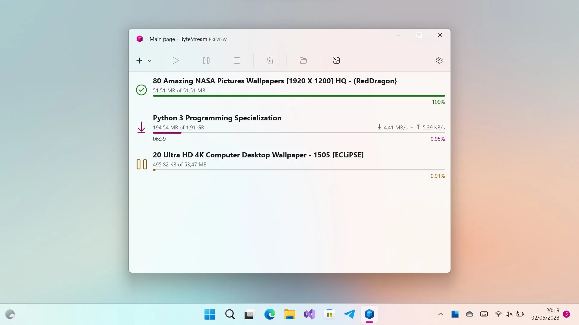 ByteStream Torrent screenshot 2