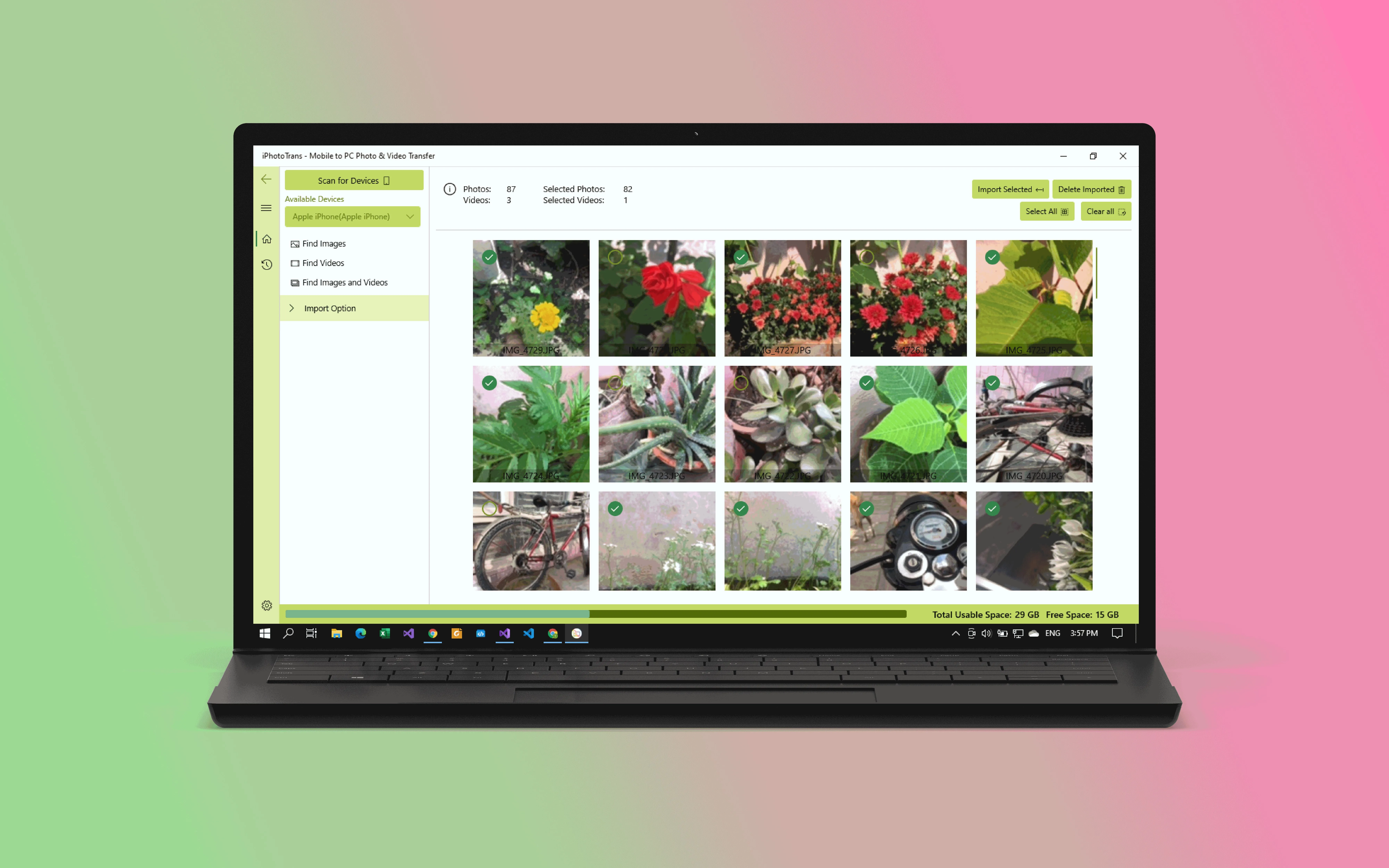 iPhotoTrans - Photo & Video Transfer screenshot 2