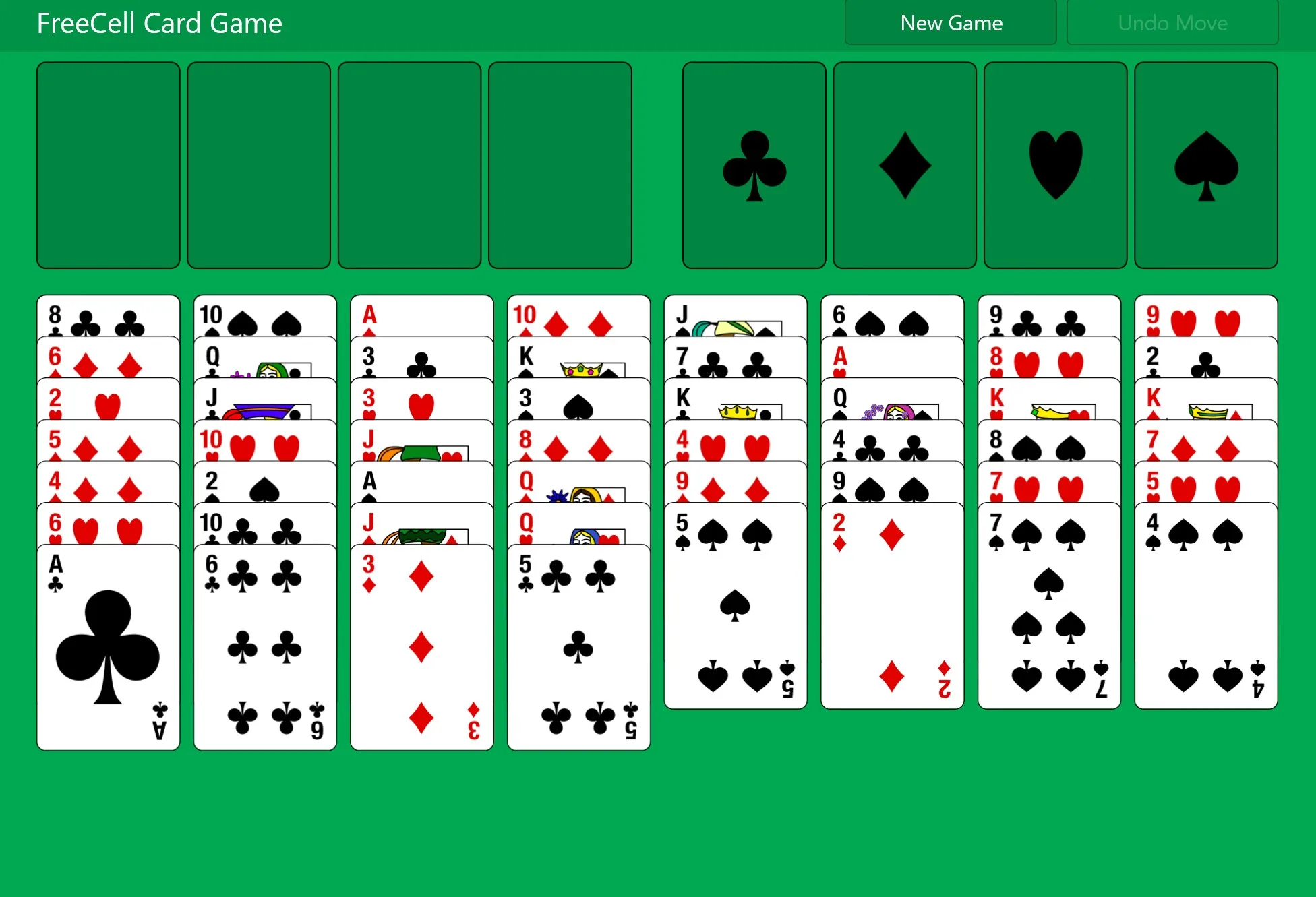 FreeCell Card Game screenshot 1