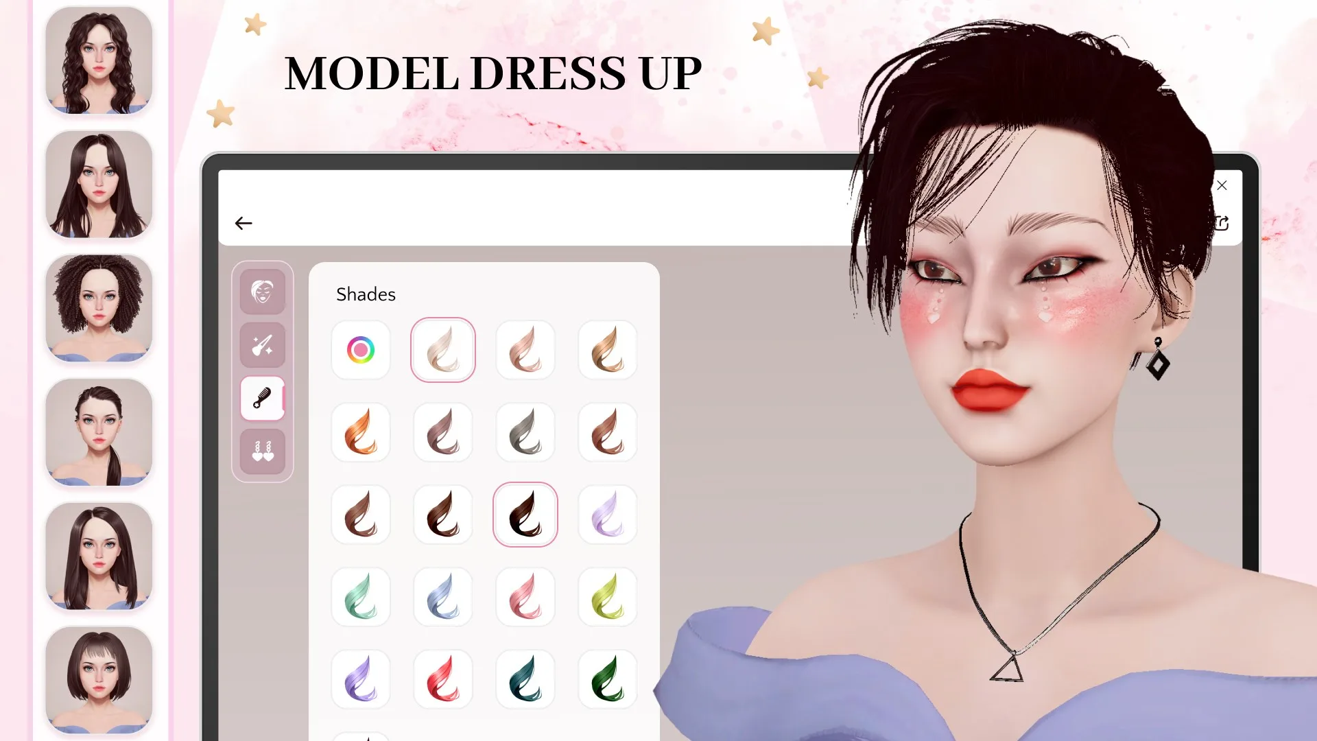Makeup 3D - Beauty Salon & Project Makeover screenshot 3