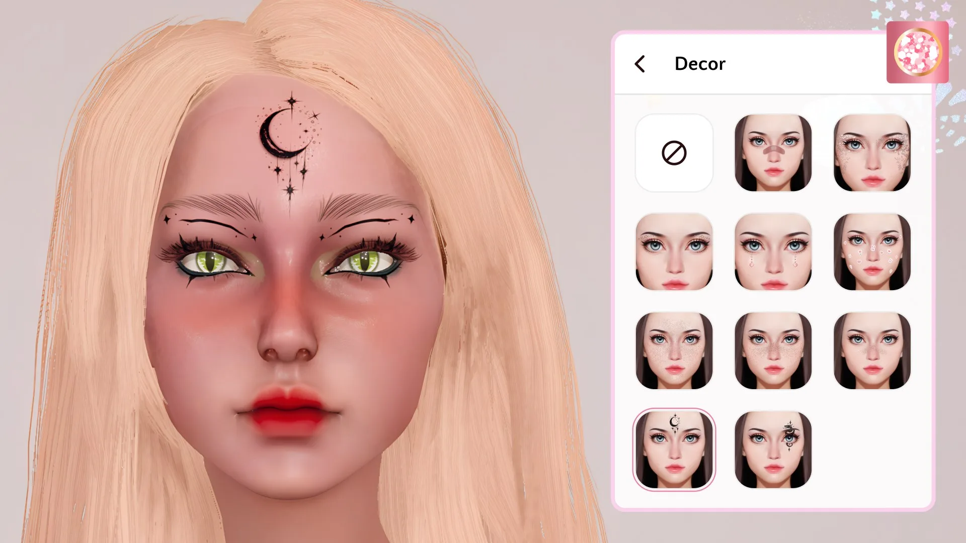 Makeup 3D - Beauty Salon & Project Makeover screenshot 5