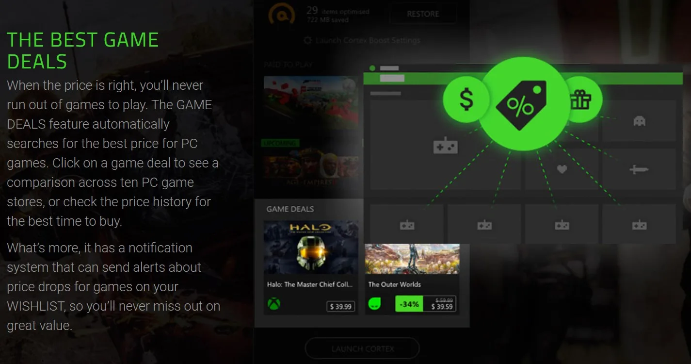 Razer Cortex screenshot 2