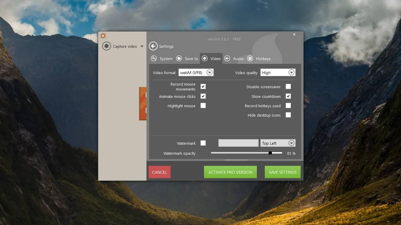 Icecream Screen Recorder screenshot 4