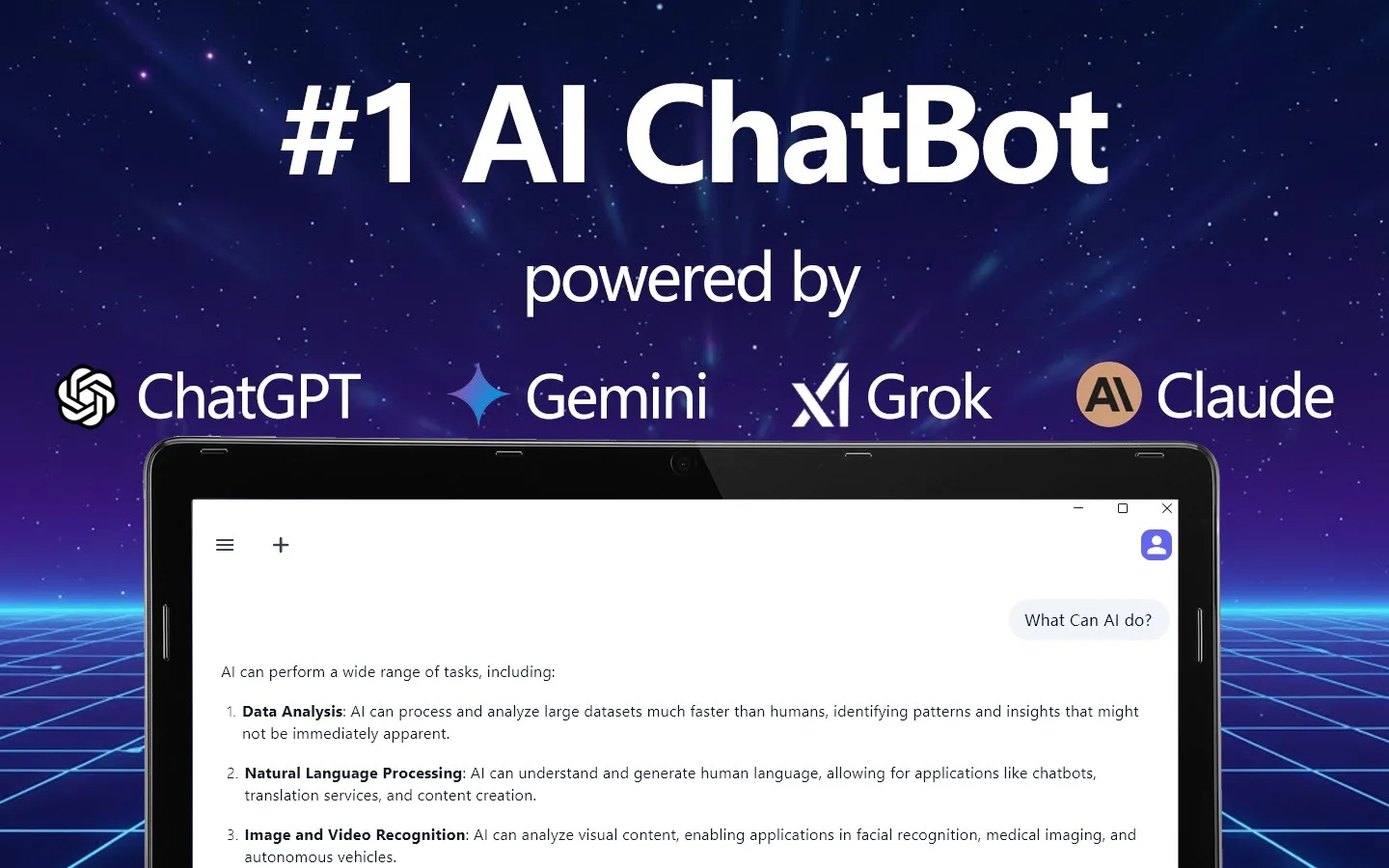 Omnigrid AI: All-in-One AI Hub (ChatGPT/Gemini/Claude) screenshot 2