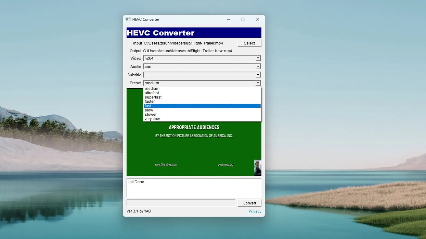 HEVC Converter screenshot 4