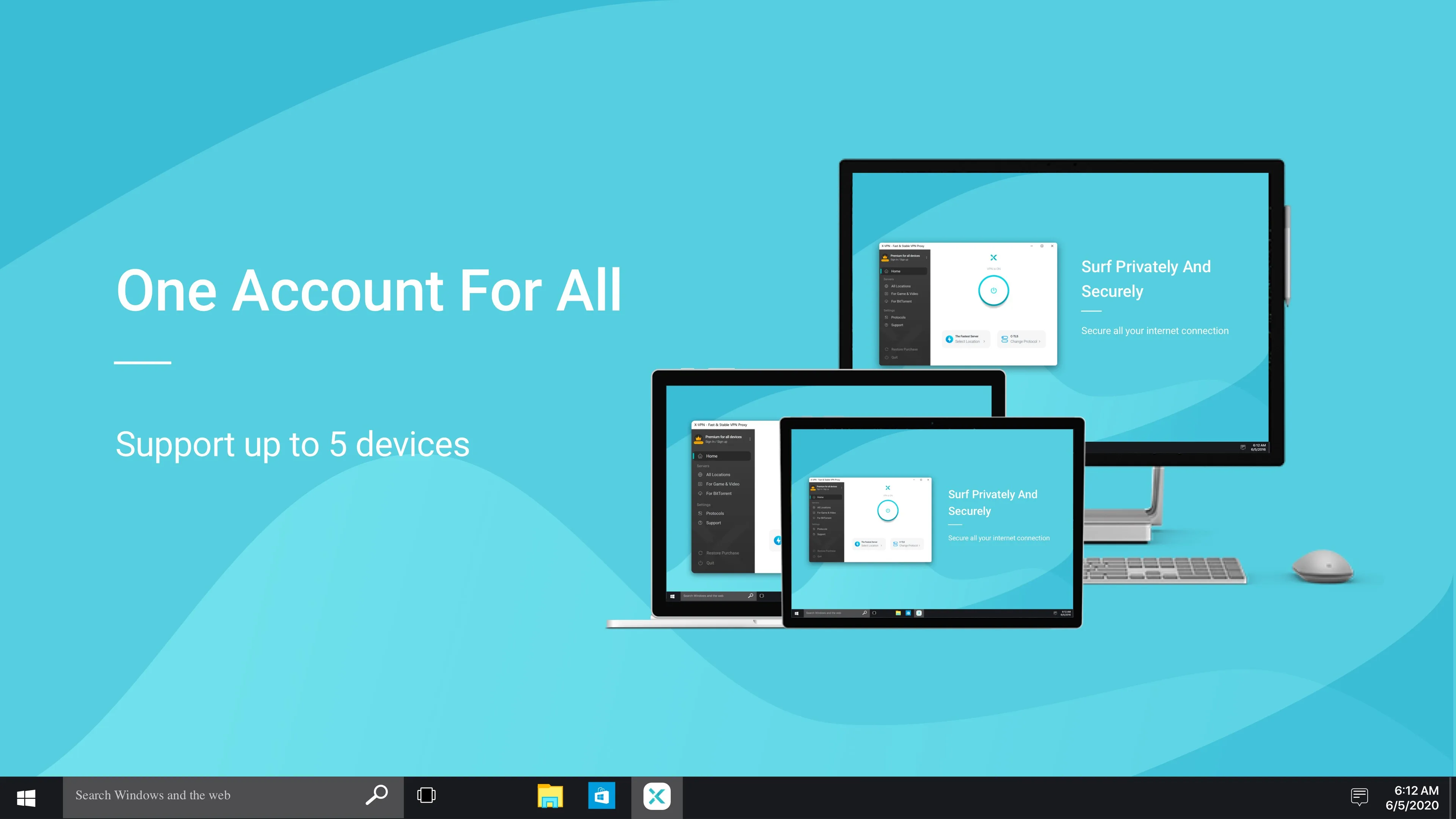 X-VPN - Best VPN Proxy master screenshot 2