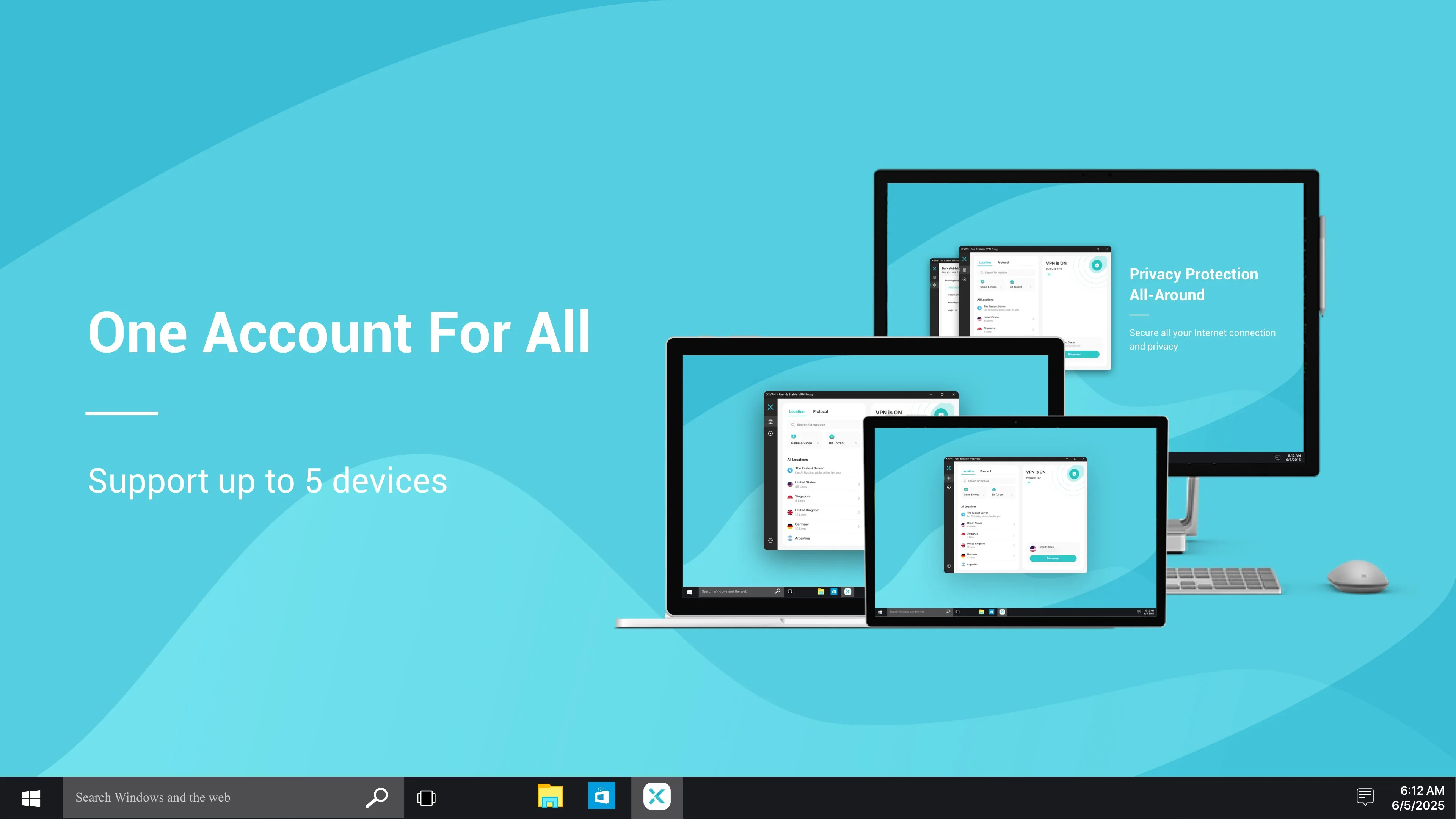 X-VPN - Best VPN Proxy master screenshot 4