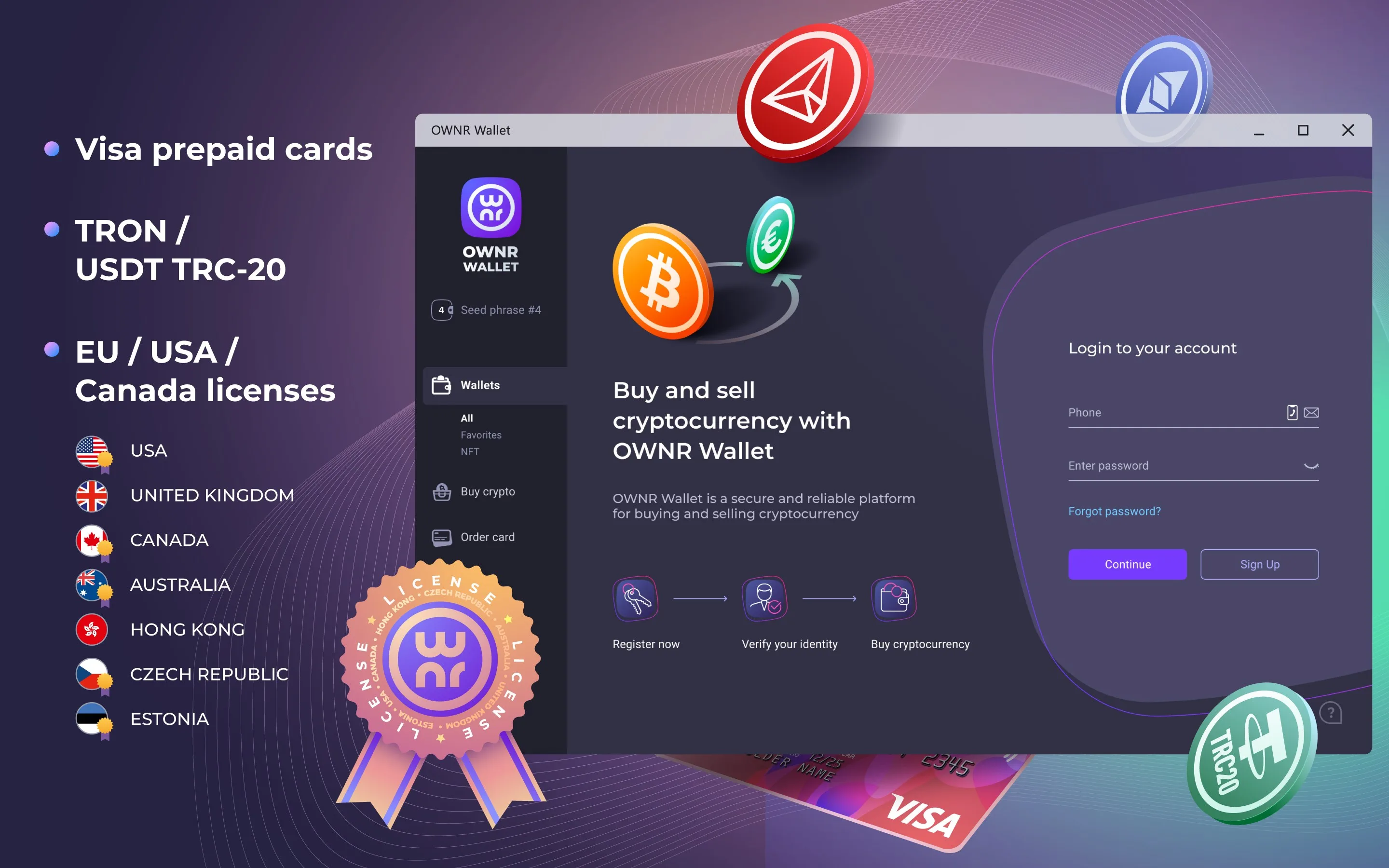 OWNR WALLET screenshot 2