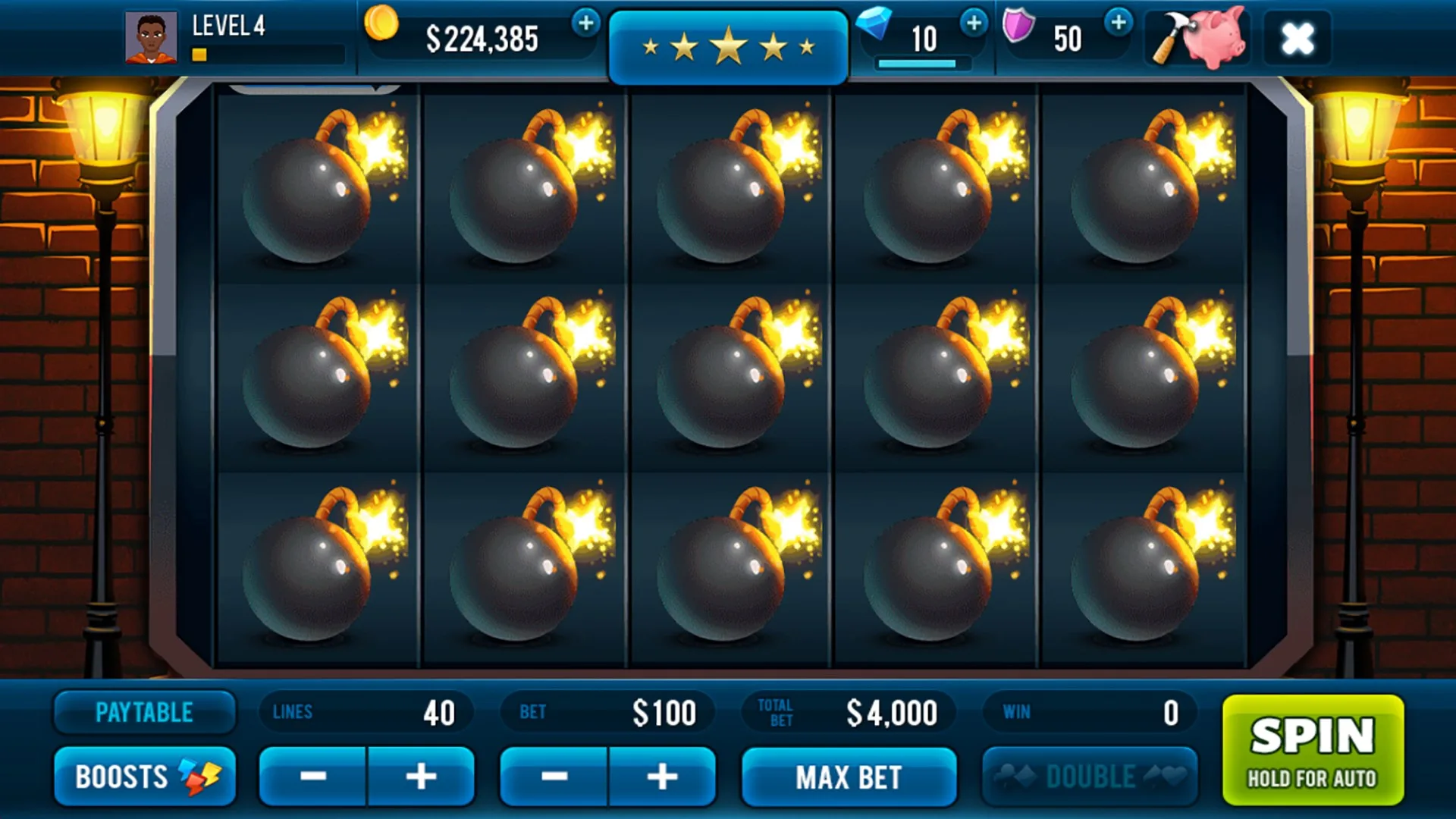 Mafioso Casino Slot screenshot 1