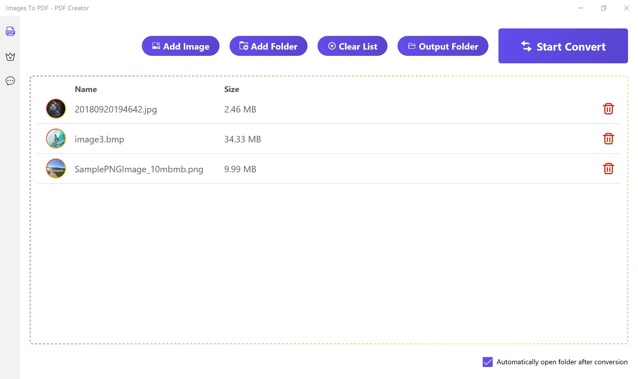 Images To PDF - PDF Creator screenshot 1