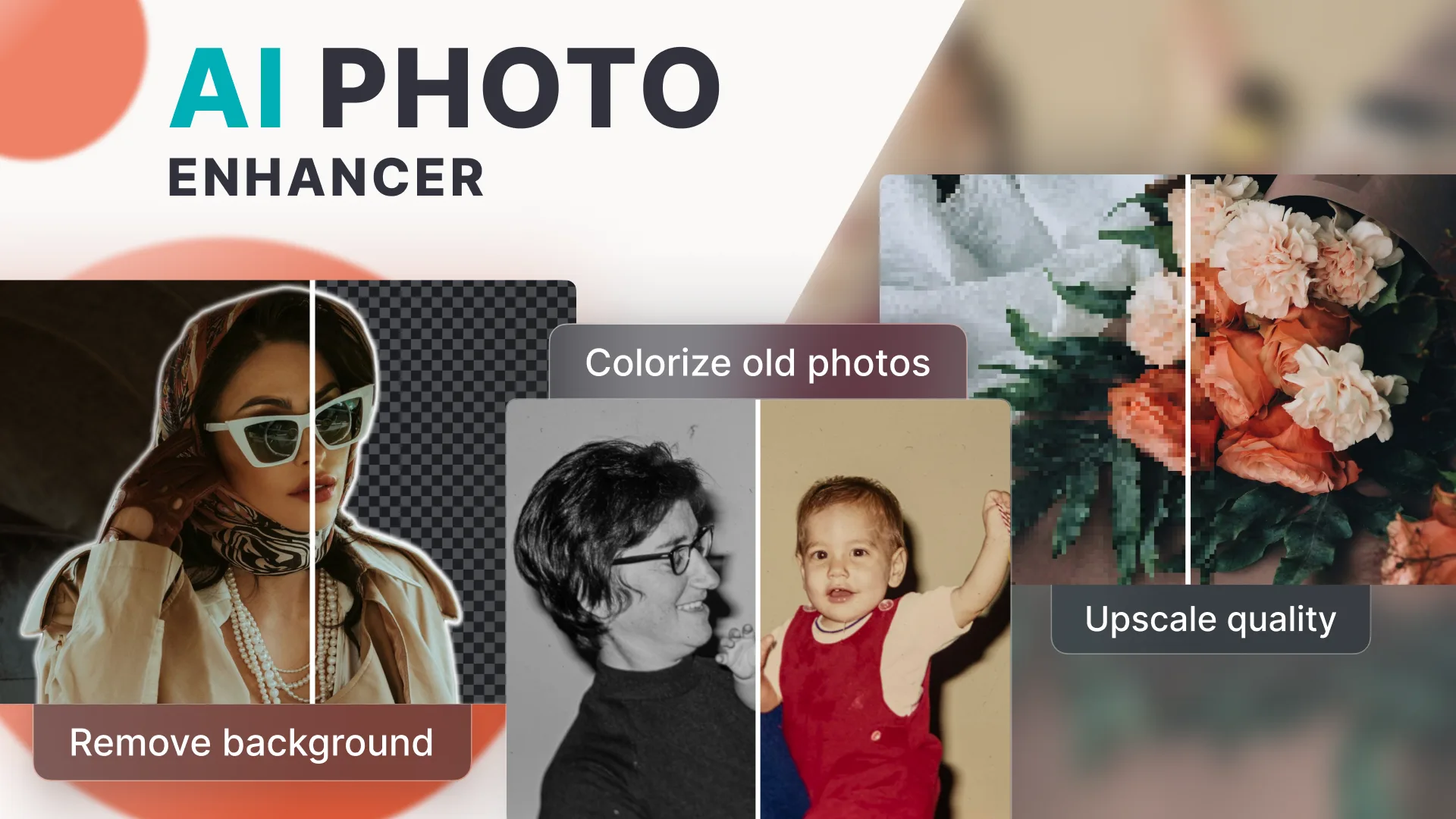 Photo Enhancer AI - Upscale & Photo Quality Enhancement screenshot 1
