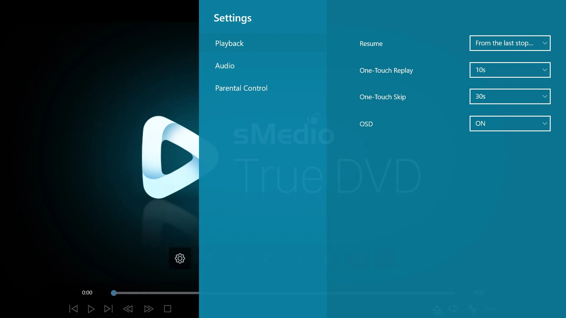 sMedio True DVD screenshot 3