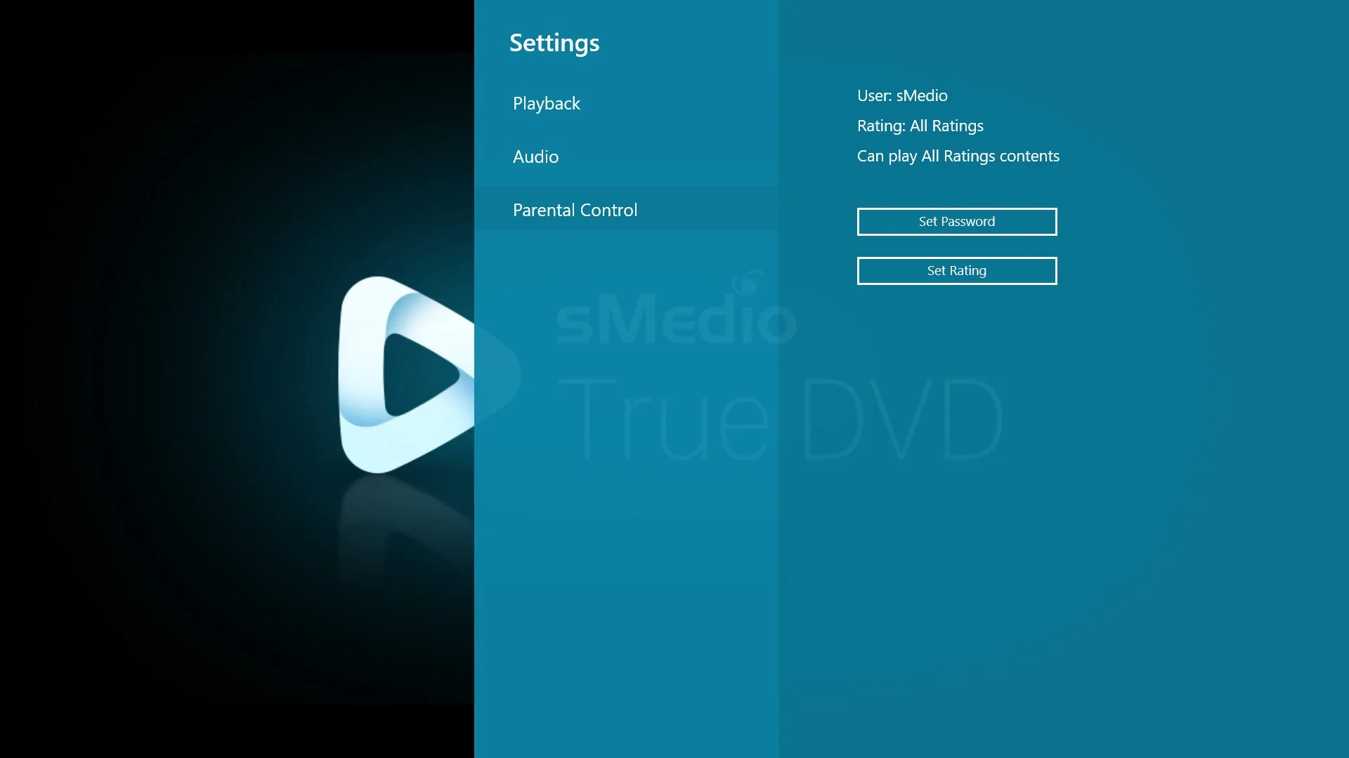 sMedio True DVD screenshot 4