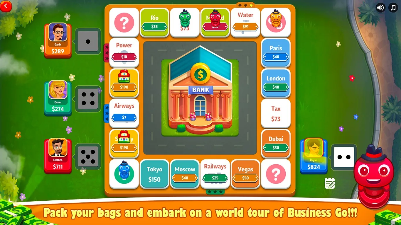 Business Go: Dice Board Game screenshot 1