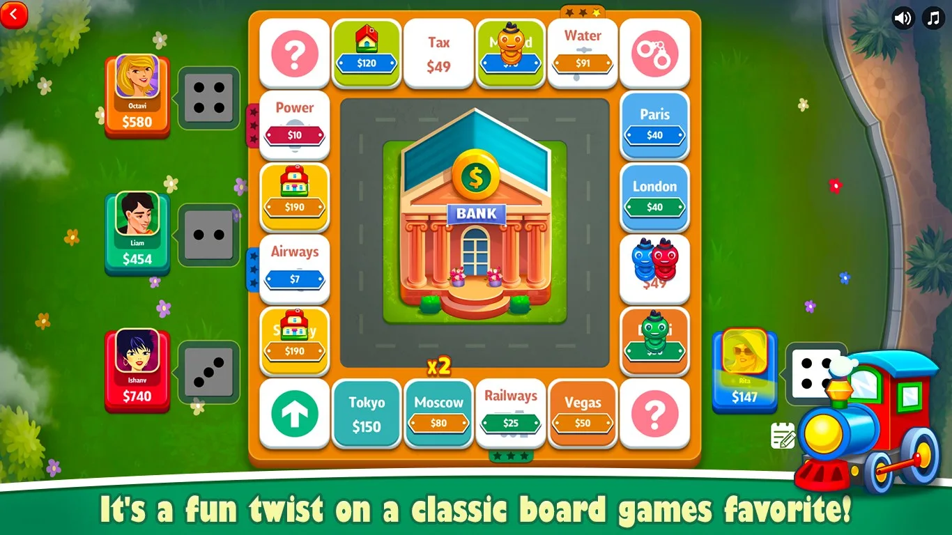 Business Go: Dice Board Game screenshot 2