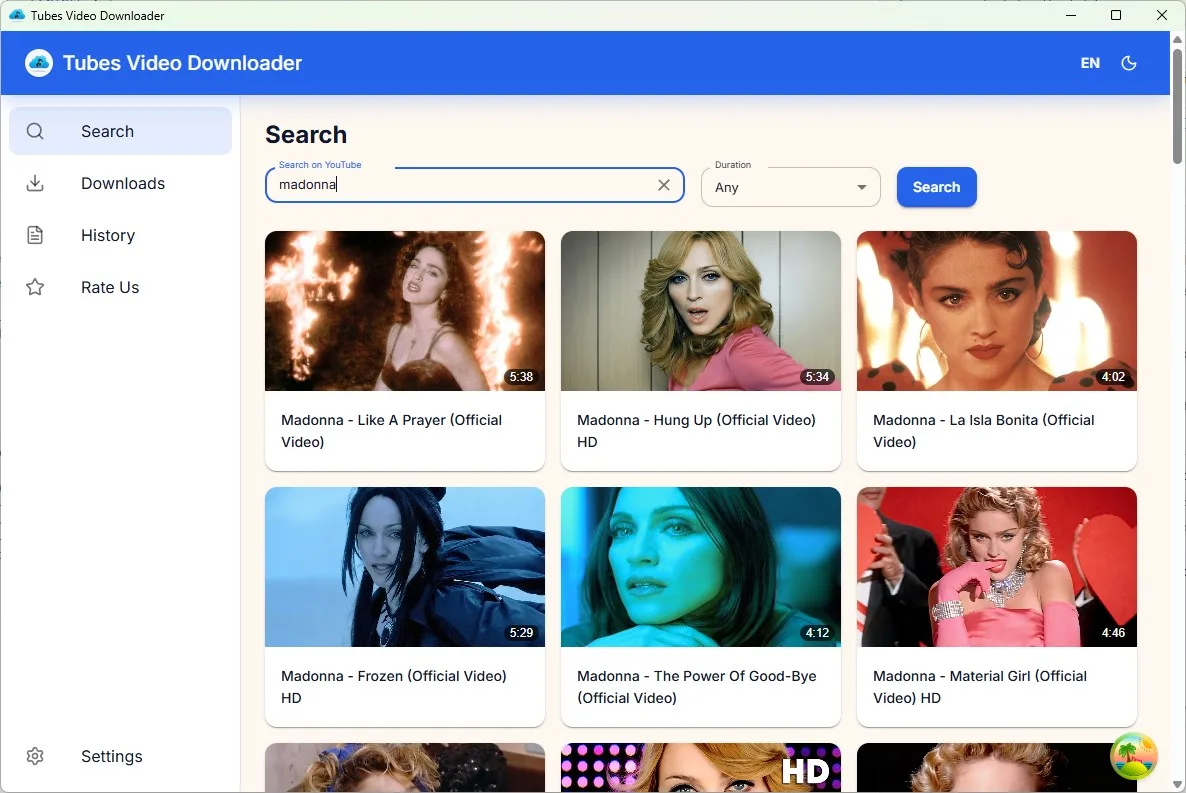 Music Paradise MP3 and Video Downloader screenshot 1