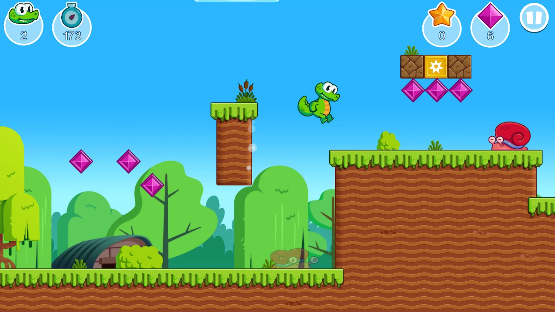 Croc's World Run screenshot 1