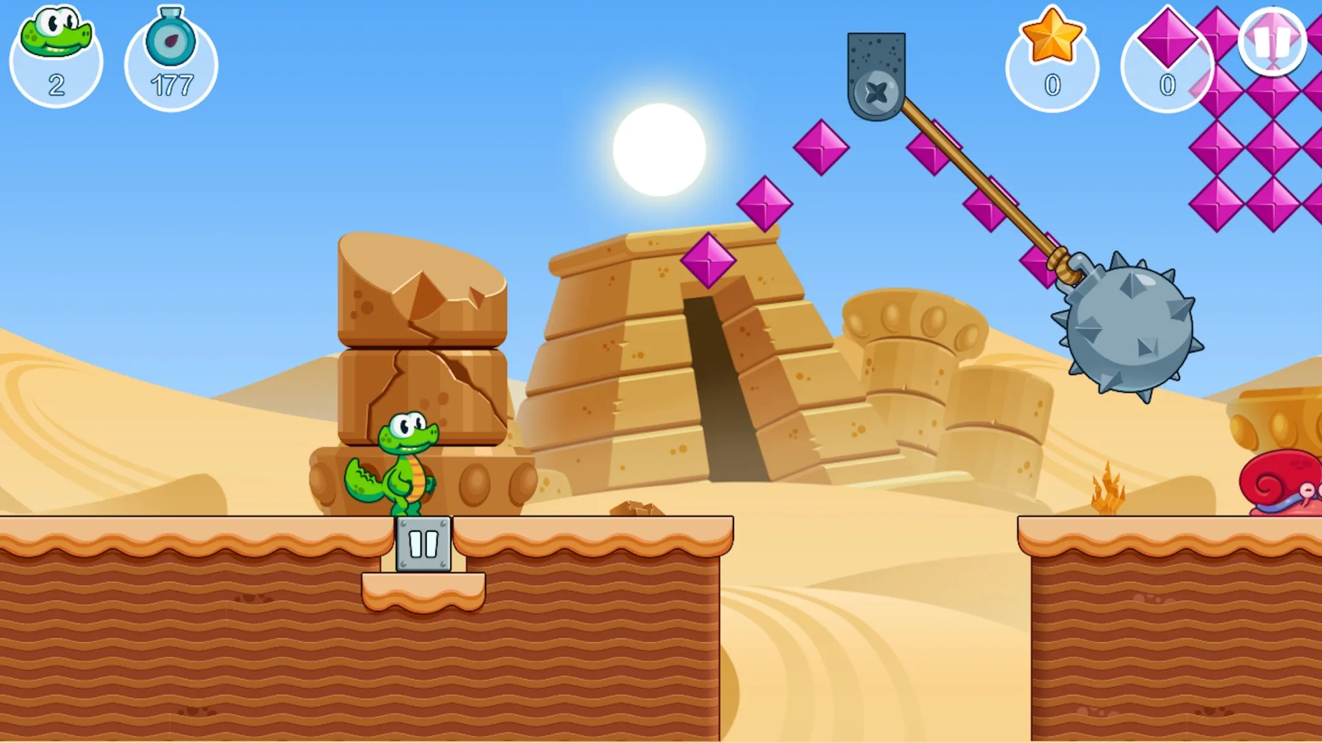 Croc's World Run screenshot 2