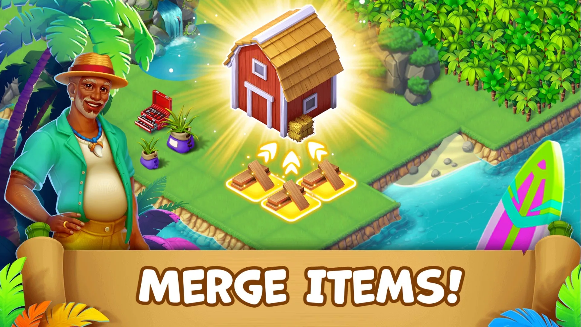 Tropical Merge screenshot 1