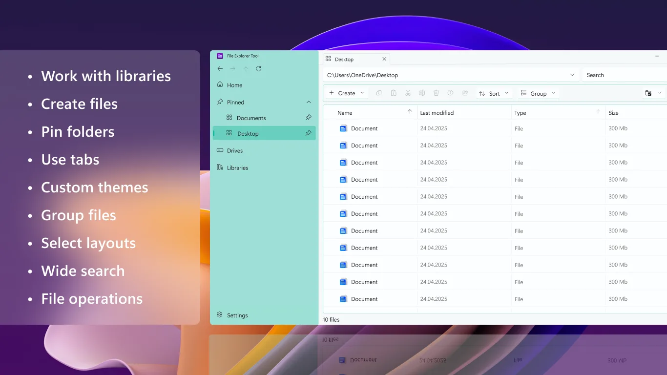 File Explorer Tool PRO screenshot 4